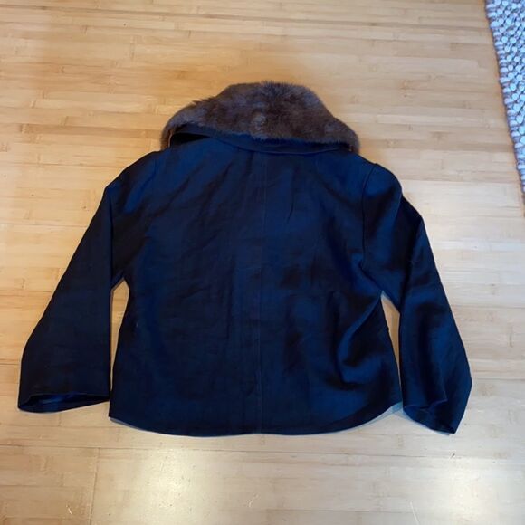 Yigal Azrouel fur trimmed blazer - Picture 3 of 8